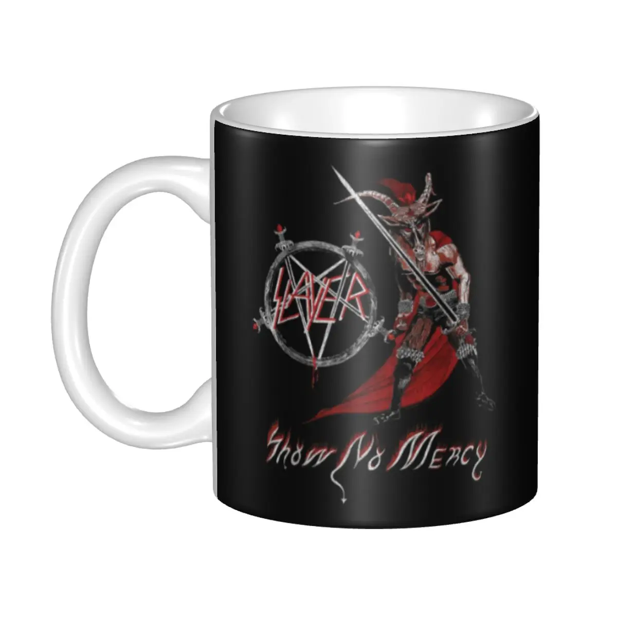 Custom Thrash Metal Band Slayers Coffee Mugs DIY Ceramic Tea Milk Cups