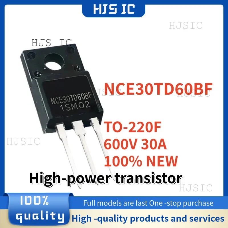10-20PCS 100% NEW NCE30TD60BF TO-220F 600V 30A/ High-power transistor Best Quality In Stock