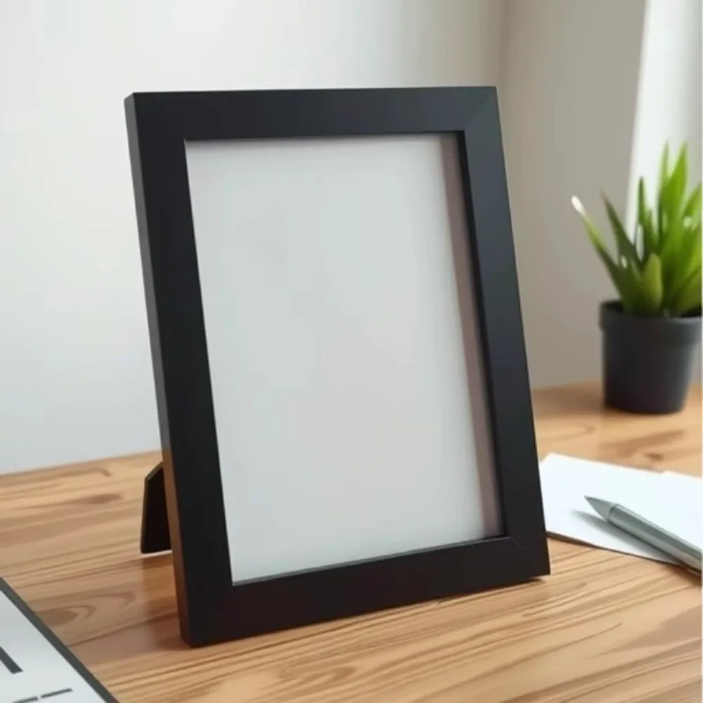 New 5/7/8 Inch Wooden Photo Frame Shadow Box Wall Decor Picture Display Frame Plant Specimen Holder Gallery Wall