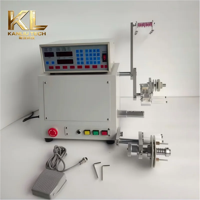 High Quality Automatic Coil Winding Machine, 0.03-1.2mm Wire, 110V/220V Computer Controlled Coil Winder