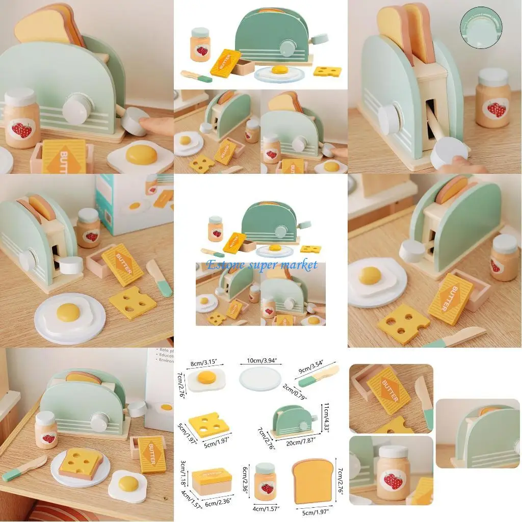 

090B Realistic Design Toy Maker for Kids Kitchen Accessories Birthday Gift