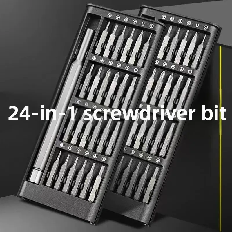 24-in-1 S2 Repair Drill Screwdriver Bit Set Mobile Phones Multifunctional Precision Hand Tool OEM 3-Year Dr. Giant Aluminum