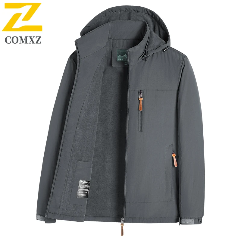 

Мужская зарядная куртка 2022, осень-зима, новая ветрозащитная морозостойкая теплая дышащая куртка с капюшоном, уличная куртка для кемпинга и пешего туризма