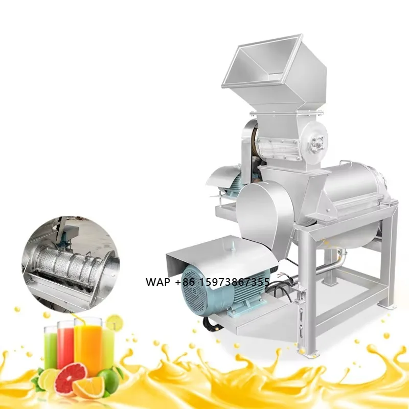 GOOPIKK Commercia 2.5T Large Scale Screw Shaft Crushing Juicing Machine Fruit Juice Screw Extractor Extracting Machine