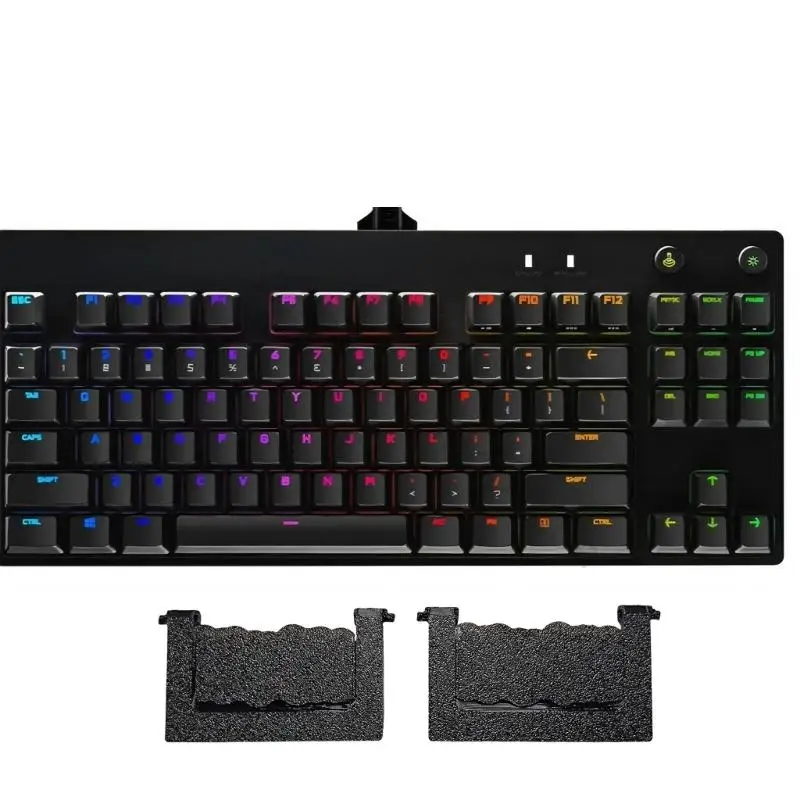 96BA Original-Tastaturfüße-Ersatzset für GPRO X TKL-Tastaturen, Ständer, rutschfestes Design, Tastaturbein – Detail 10