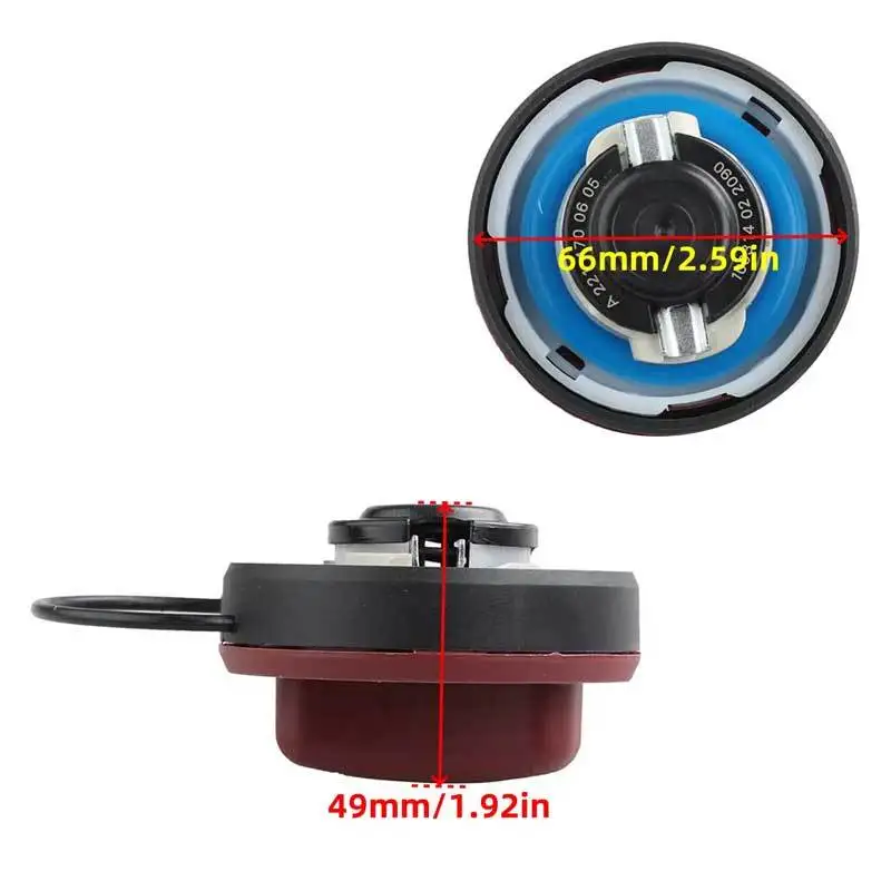 1pc Automotive Diesel Fuel Tank Cap for Mercedes Benz W176 W205 W117 W213 X156 E-Class S-Class Internal Accessories A2224700105