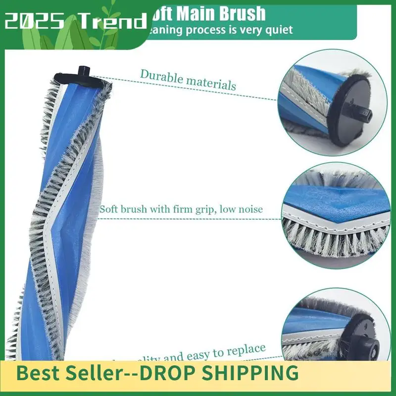 

AA14 New For ECOVACS DEEBOT T30 Pro Omni / T30 Omni Main Side Brush Hepa Filter Mop Cloth Dust Bags Accessories