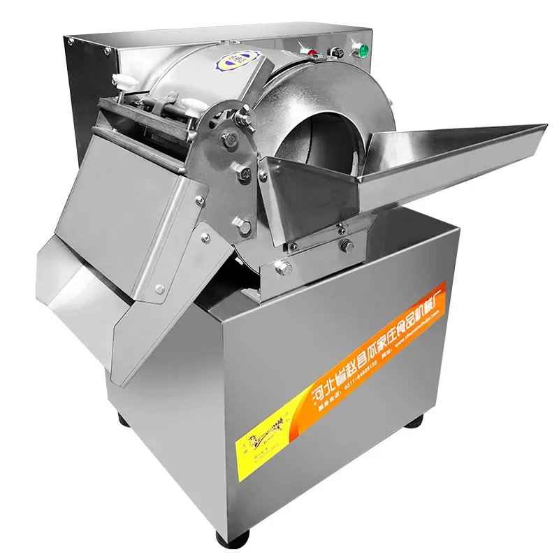 Trituratore Tagliaverdure multifunzionale commerciale Affettatrice per ravanelli Macchina per tagliare e tagliare a dadini di patate dolci Pentola elettrica