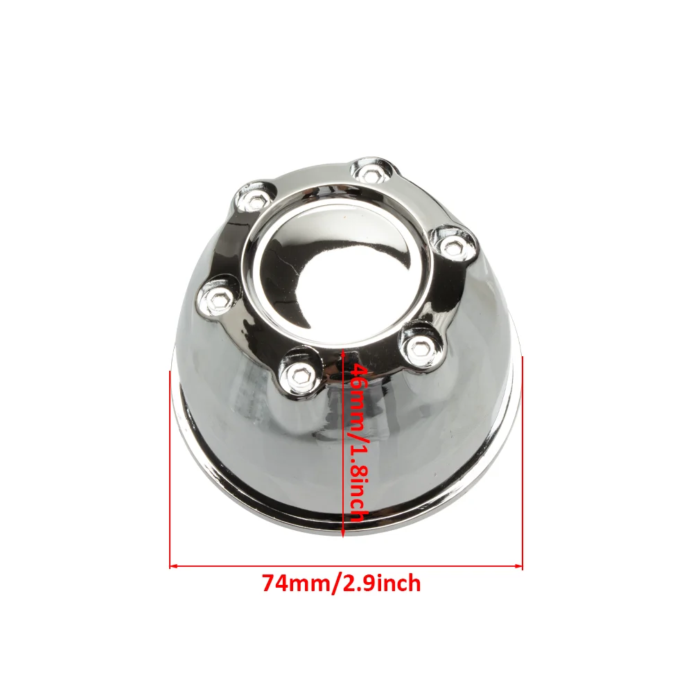 4pcs/lot Decorative Cover Electroplating Special Hub Caps for ATV UTV Buggy Quad Bike 10 inch 12 inch 14 inch Alloy Wheels Parts
