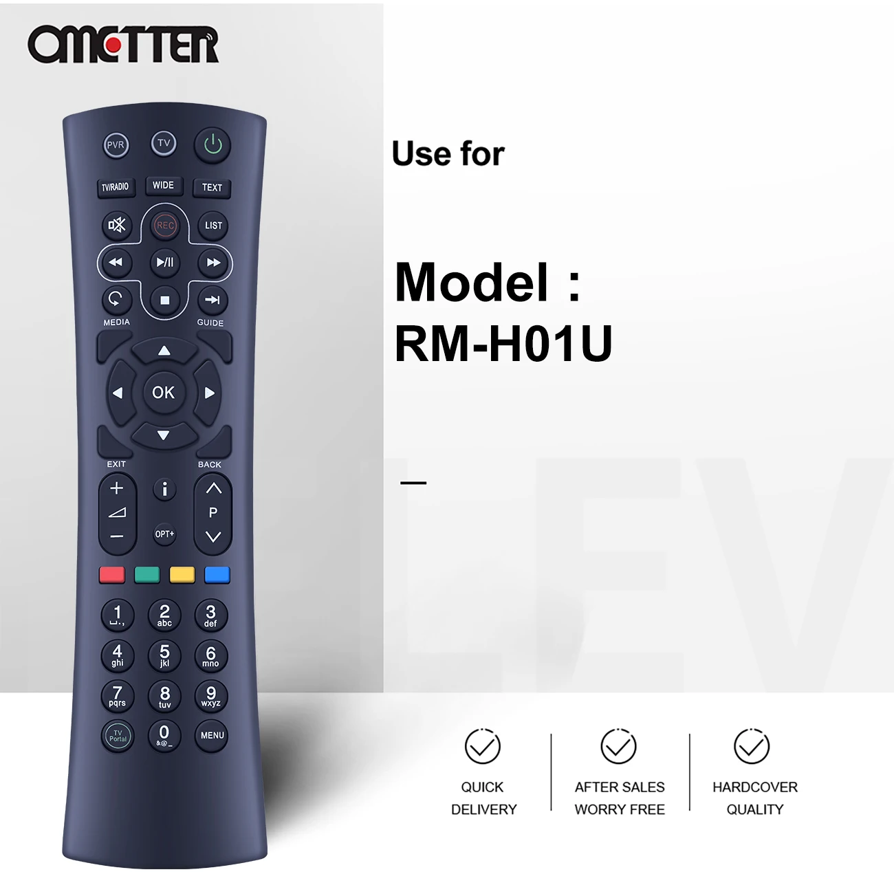 New Remote Control RM-H01U for Humax iCord Mini, iCord Cable, HD Nano Connect