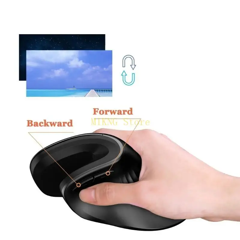 Ergonomic Vertical Optical Wrist Healing USB Mouse 6 Buttons Mouse For Laptop best sale
