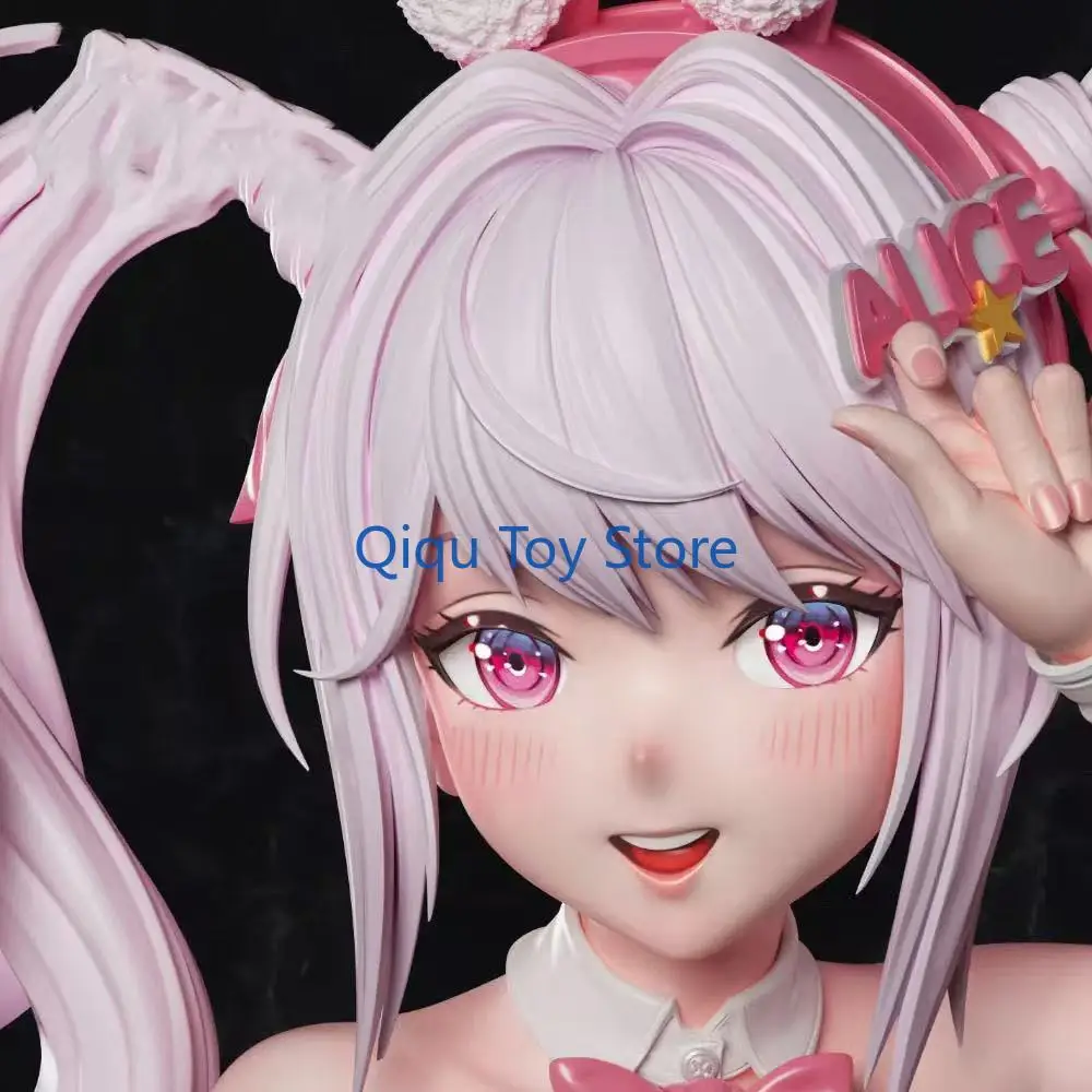 토끼 소녀 승리 여신 앨리스 니기 2차원 애니메이션 모델 수공예품 아름다운 소녀 데스크탑 장식 선물