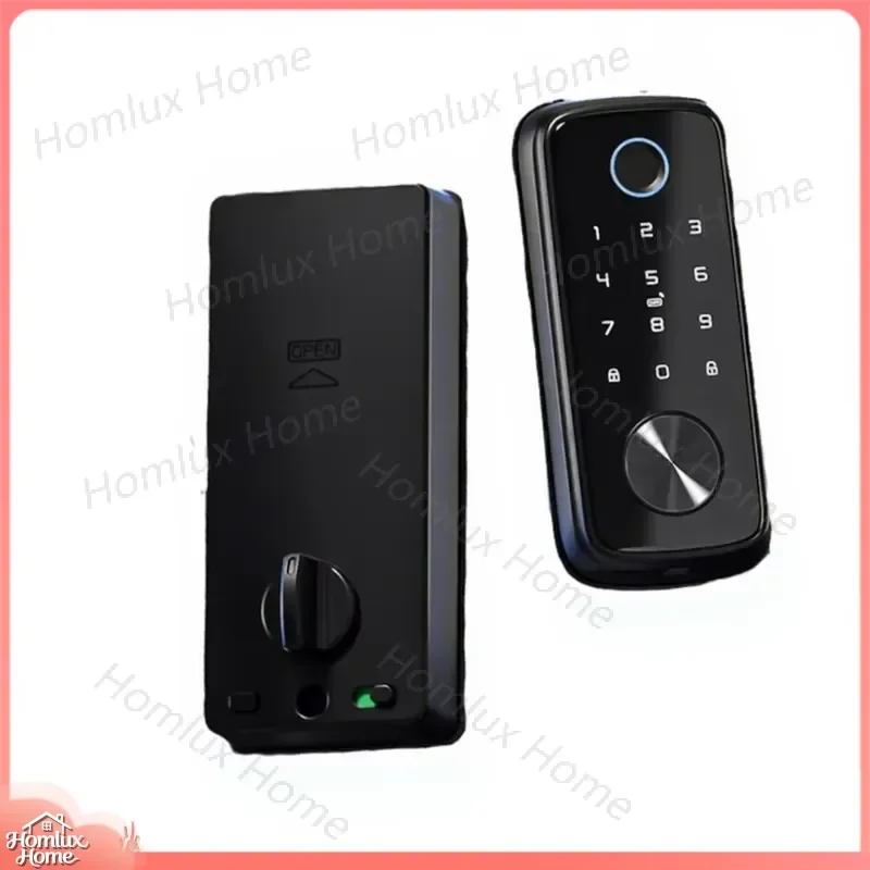 High Security WiFi Smart Door Lock with Fingerprint Password App Control Camera Aluminum Alloy Digital Lock for Wooden Doors