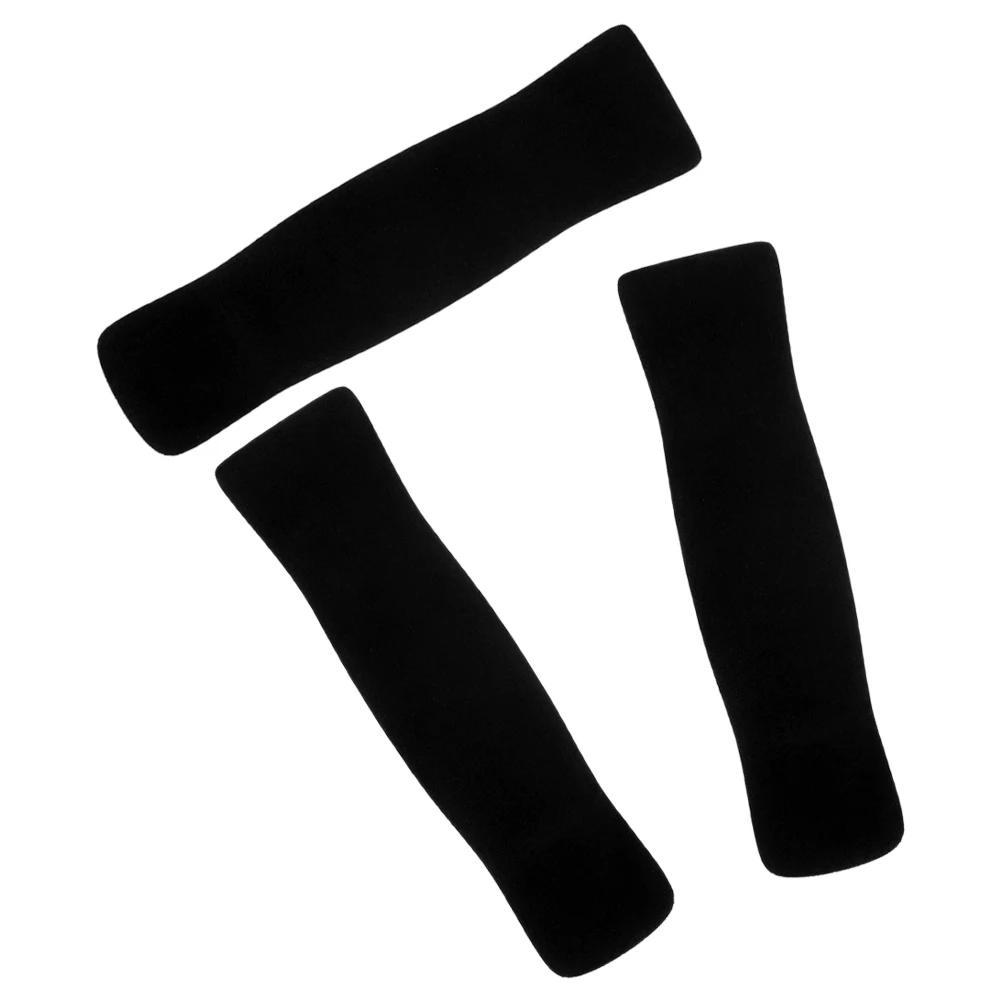 

3 Pcs Umbrella Handles Thickened Foam Grips Walking Stick Cane Comfortable Grip Easy Replacement Durability Plastic Material Sun