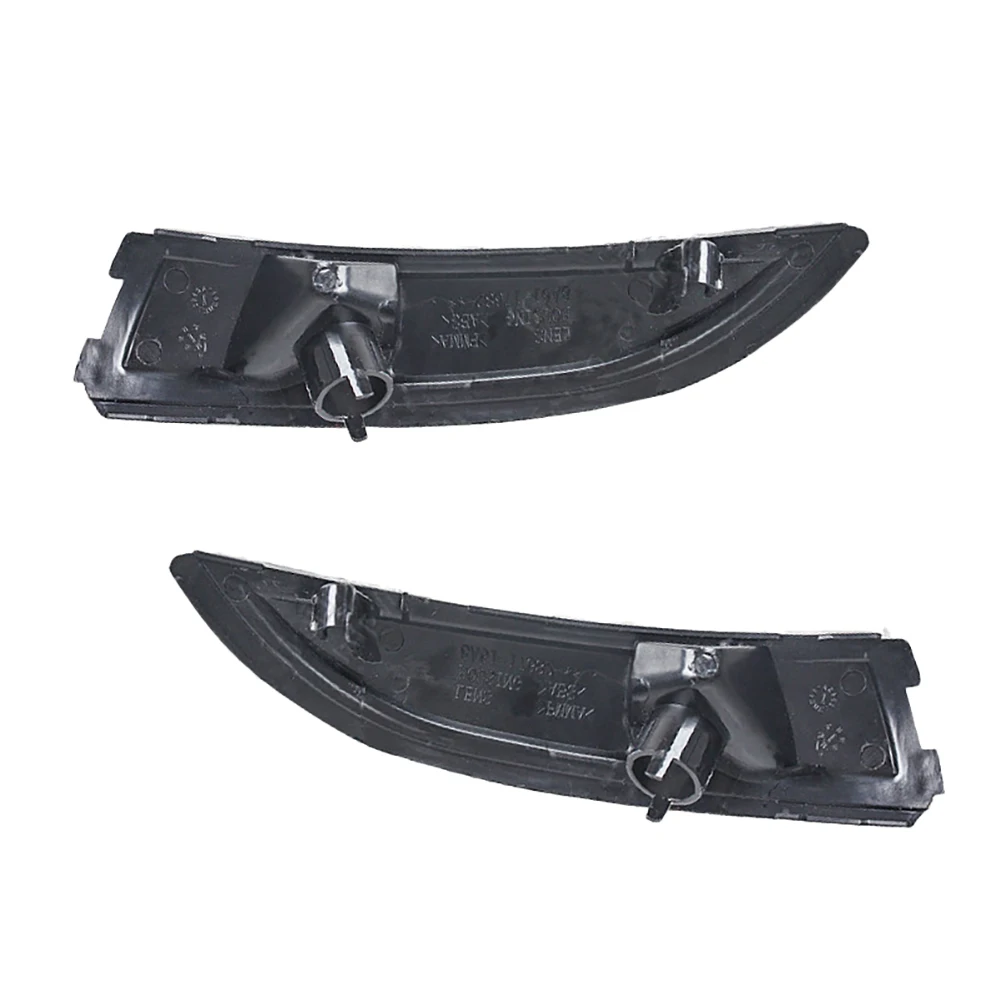 White Reversing Mirror Steering Lamp Rearview Mirror Steering Lamp Without Bulb Lights Suitable For 2008-2016 Ford Fiesta Mk8