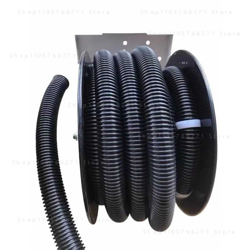 Industrial Retractable Air Hose Reel Auto Dust Collector Hose Roller for Car Wash
