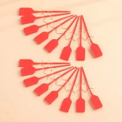 1000Pcs Red Tamper Seals for Fire Extinguishers Complete Safety Pin Kit with Marking Inserts Secure Fit All Models Extensive Use