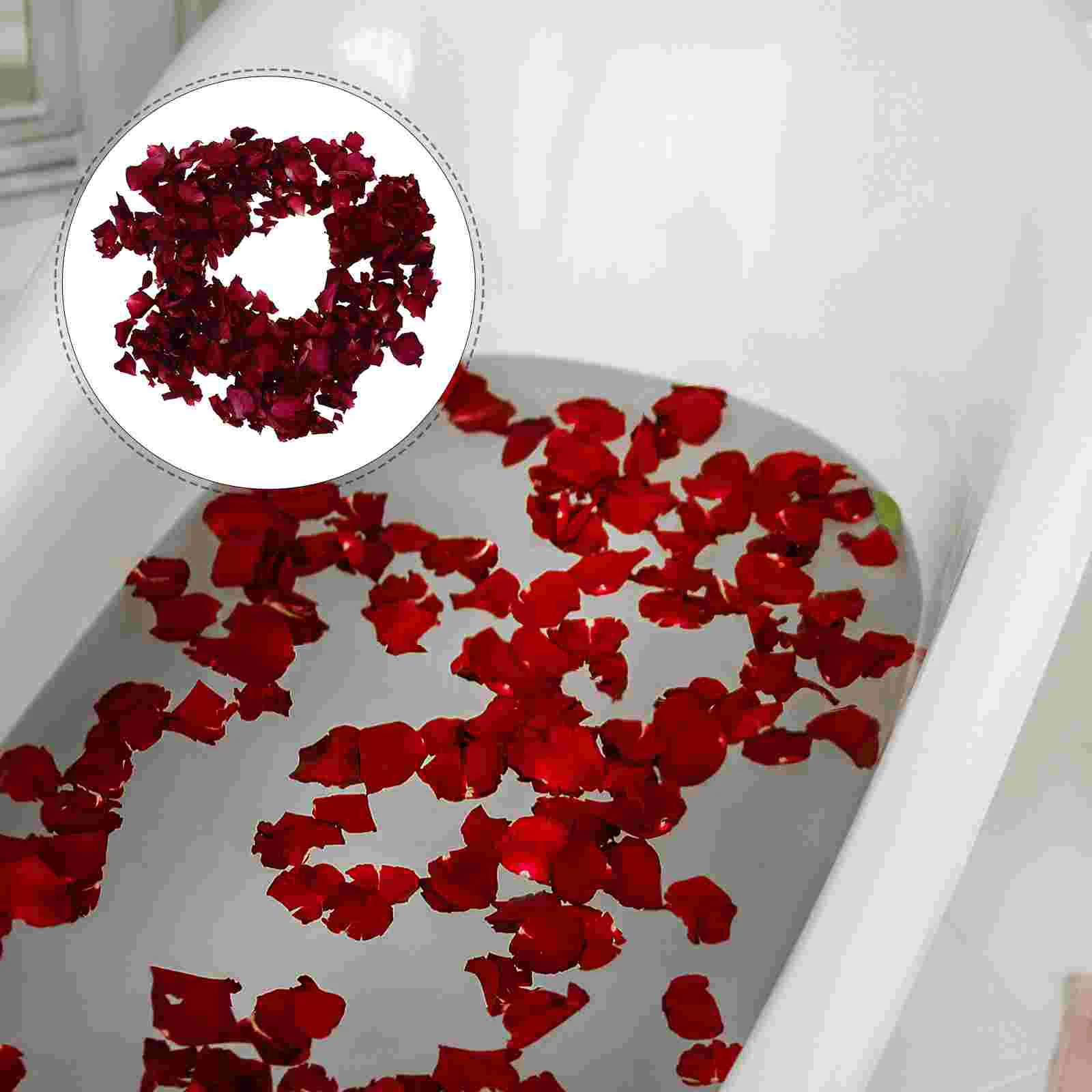 

Freeze-dried Wedding Dehydrated Rose Petal Flower Leaves Red Petals for Bathing