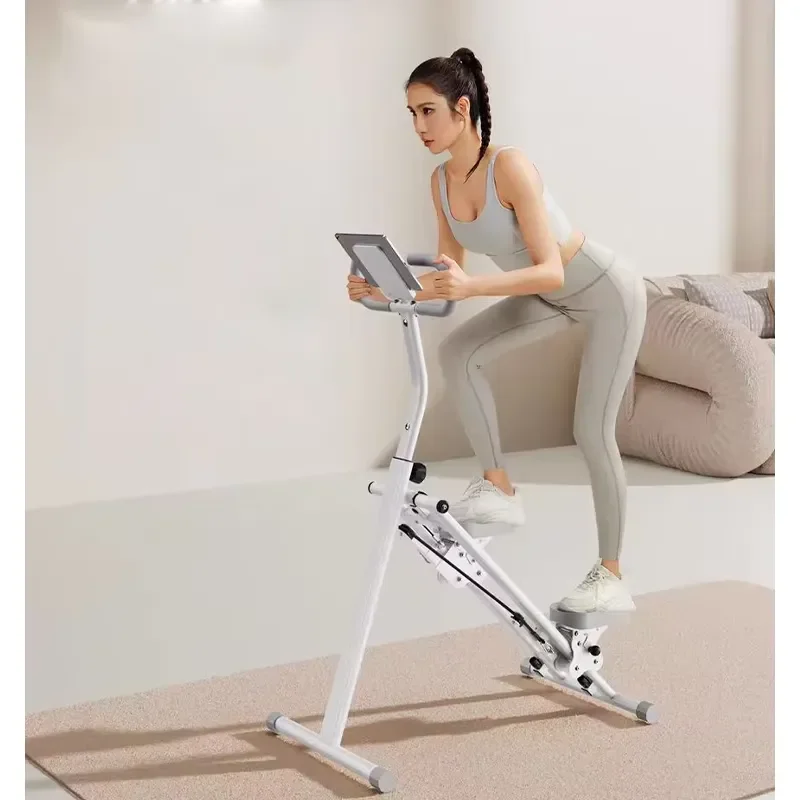 Multifunctional Indoor Stair Climber Adjustable Height 120kg Load Bearing Speed Display Home Fitness Aerobic Exercise Machine
