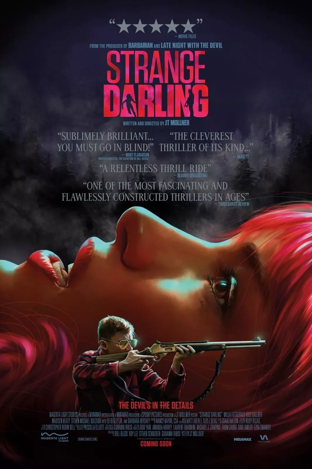 Strange Darling Movie Print Art Canvas Poster For Living Room Decor Home Wall Picture