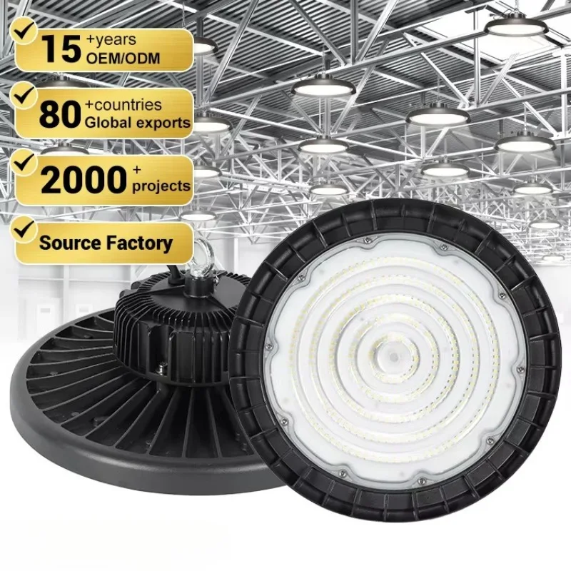 High Transmittance Industrial Optical Lens Dust Proof 100w 150w 200w Led High Shed Light