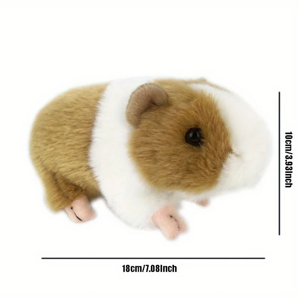 1/4 Pack Plush Guinea Pig, Simulation Guinea Pig Animal Plush Doll Toy Theme Party Birthday Christmas Decoration Gift