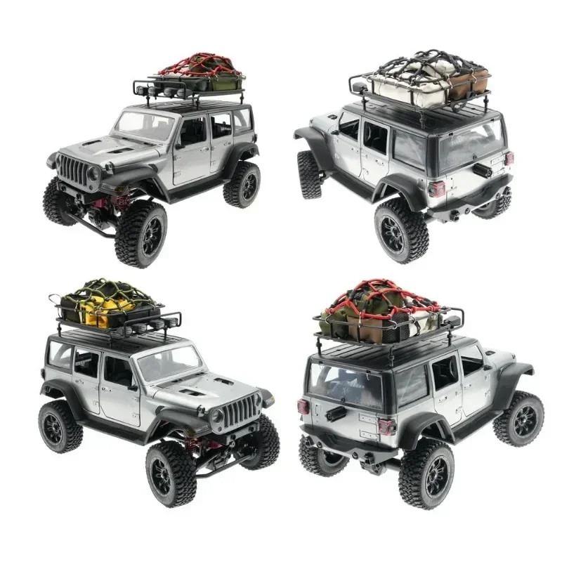 Universal Roof Racks With LED Light for 1/14 1/12 1/10 RC Crawler Car SCX10 CC01 MN D90 D91 D99 MN90 MN99S