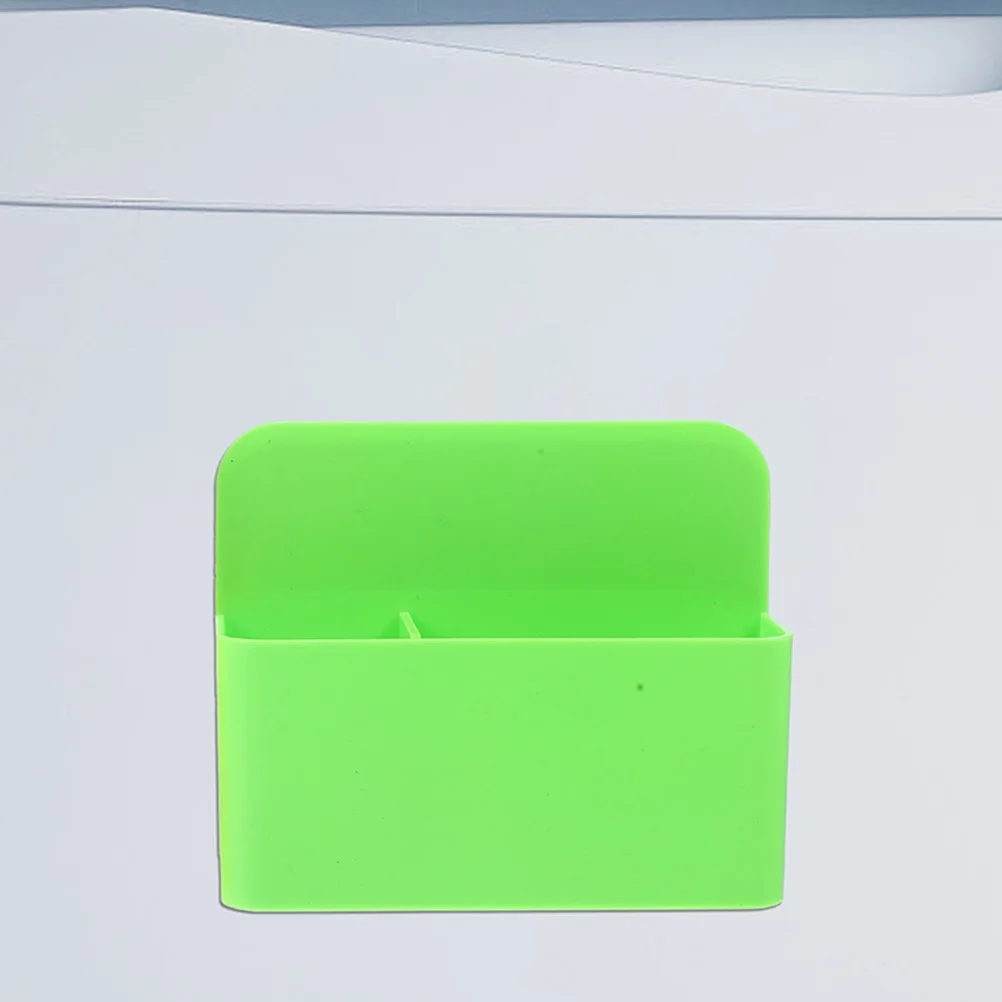 2pcs Magnetic Marker Holder Wear Resistant Solid Design Easy Attach To Metal Surface Store Pencils Pens Dry Erasers