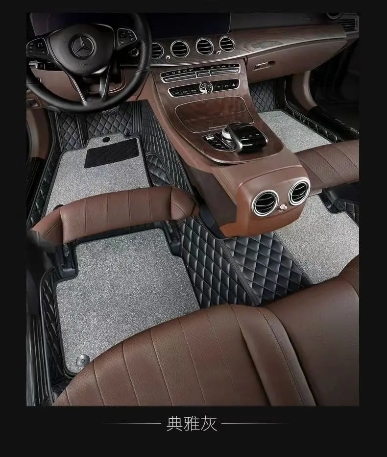 

Coil Car Floor Mat For Opel Antara Opel Vectra C Mercedes T Class Citan W420 Mercedes GLC X254 C254 X253 C253 Auto Carpet Parts