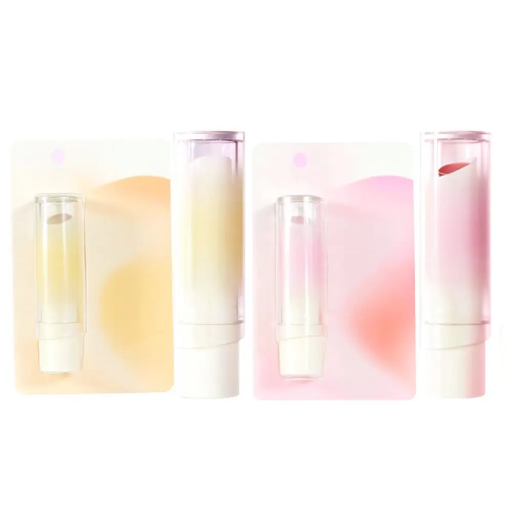 For Bqcover Natural Lip Balm Color Changing Lipstick Moisturizing Nourishing Hydrating Tinted Smooth Soft Makeup Care Essence