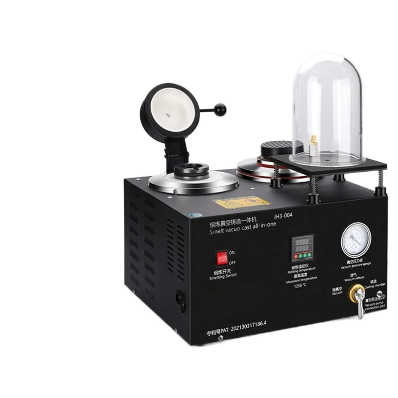 Three-in-one suction cable casting machine  jewelry plaster mold equipment, one-piece gold melting furnace