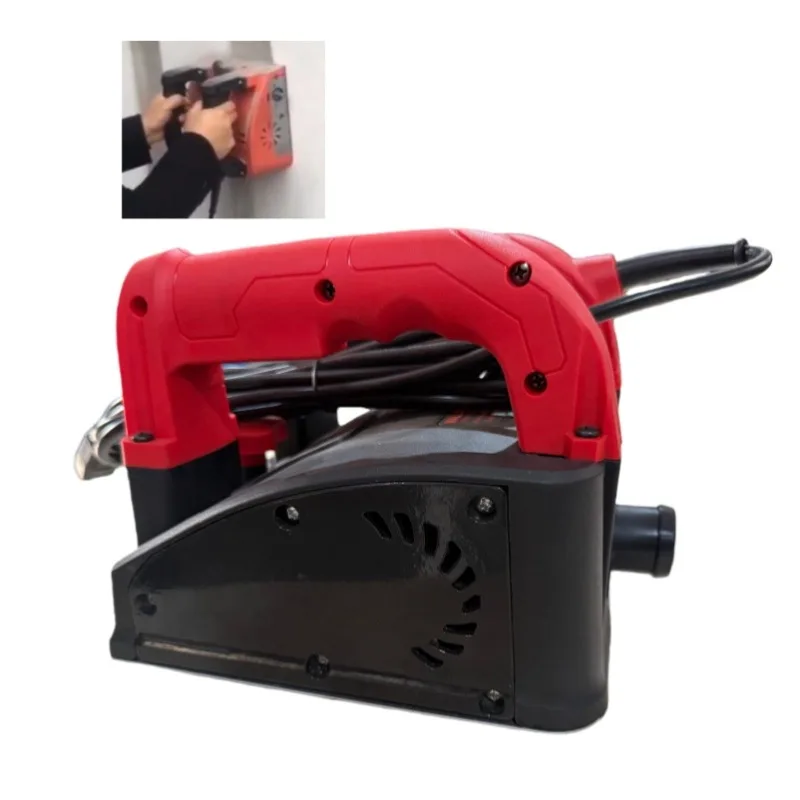 Heavy-duty electric wall sander for efficient putty removal and wall leveling