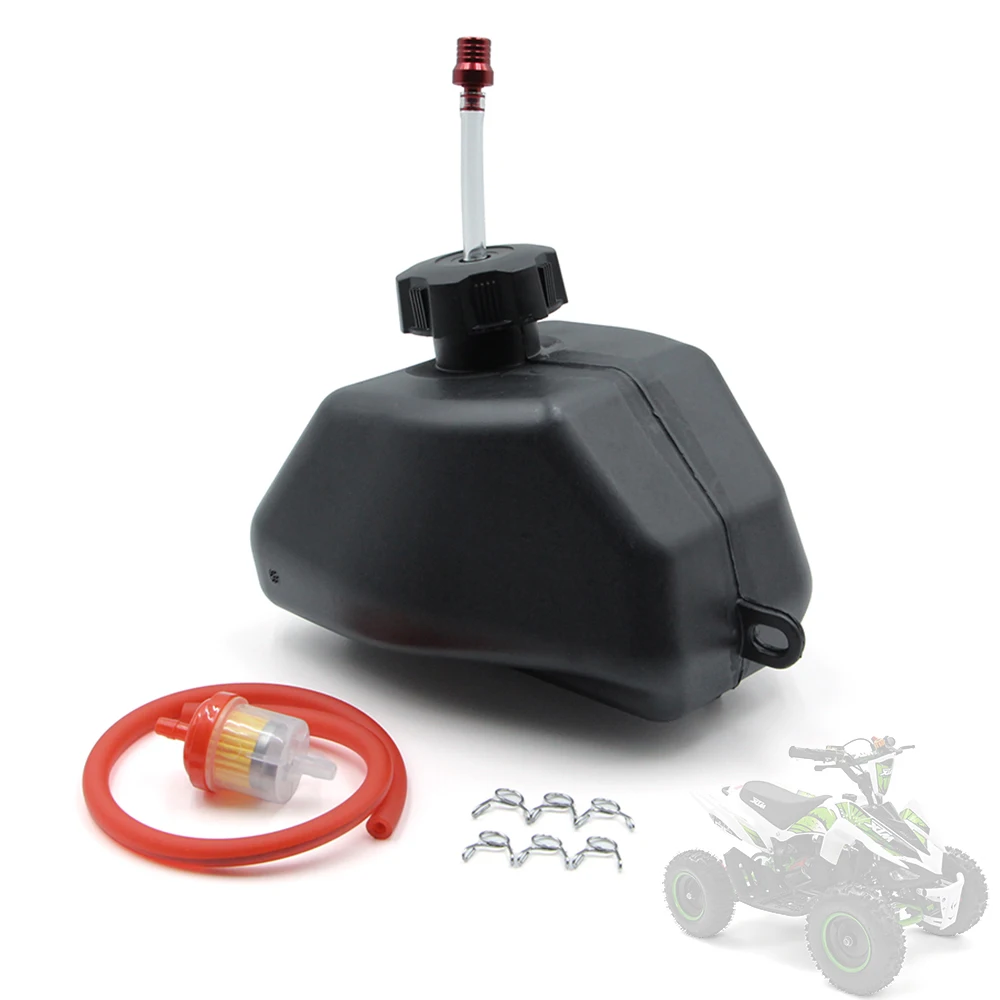 Gas Fuel Petrol Tank 1.5L For 2 Stroke 49cc 50cc Kids ATV Roketa Sunl Taotao Kazuma Coolster Quad Bike Chinese Mini 4 Wheeler
