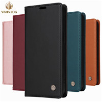 Flip Case For iPhone 16 Pro 15 14 Plus 13 11 Pro Max 12 Mini XR XS 7 8 Plus 6 6S Plus Magnetic Leather Wallet Satnd Phone Cover