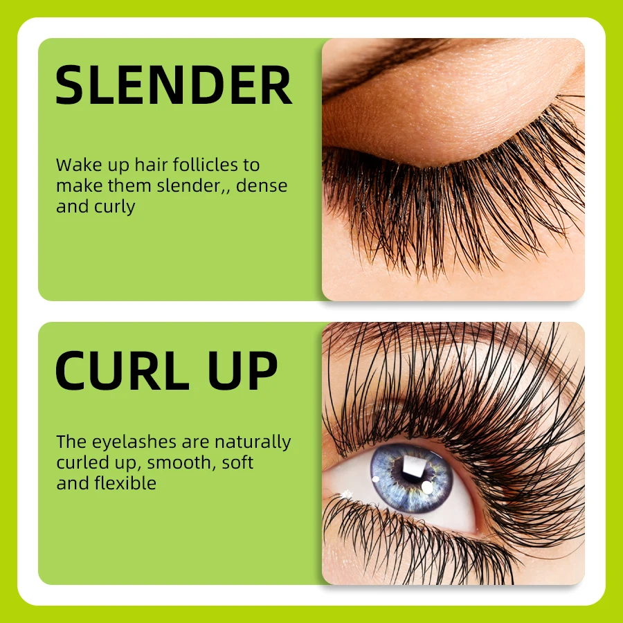 Suero potenciador de pestañas, 3 uds., alargamiento de pestañas, rizador, máscara gruesa, cuidado de los ojos, maquillaje coreano, loción para pestañas