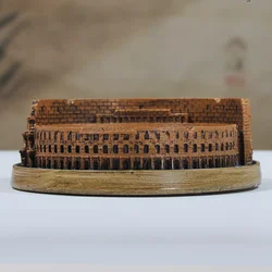 Roman gladiator arena retro creative architectural model handicraft office decoration ornament