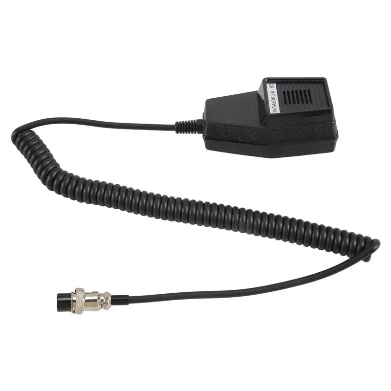 Micrófono con altavoz para radio CB T31C-CM4, 4 pines, para walkie talkie Cobra/Uniden para automóvil