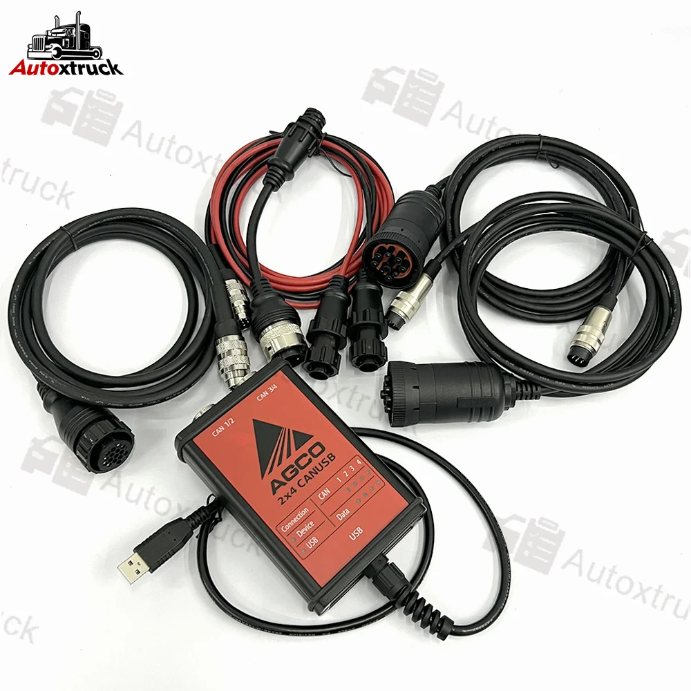 For AGCO DIAGNOSTIC KIT CANBOX FENDT FenDias Electronic Tractor OEM AGCO Massey Ferguson FENDT Diagnostic Scanner Tool