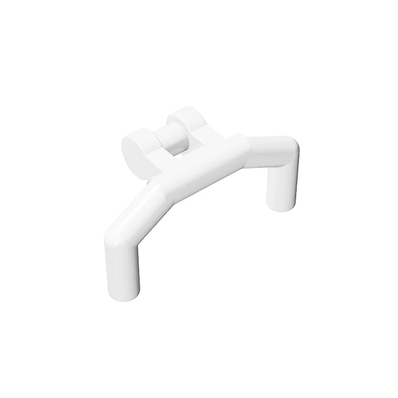 98397 Utensil Handlebars with Angular Bricks Collections Bulk Modular GBC Toys For Technical MOC DIY Buildings Blocks Compatible