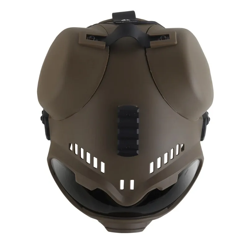K9 Working Dog Tactical Helmet with Goggle & Guide Rail Full Head Protection for Training Rescue Service Canine Gear