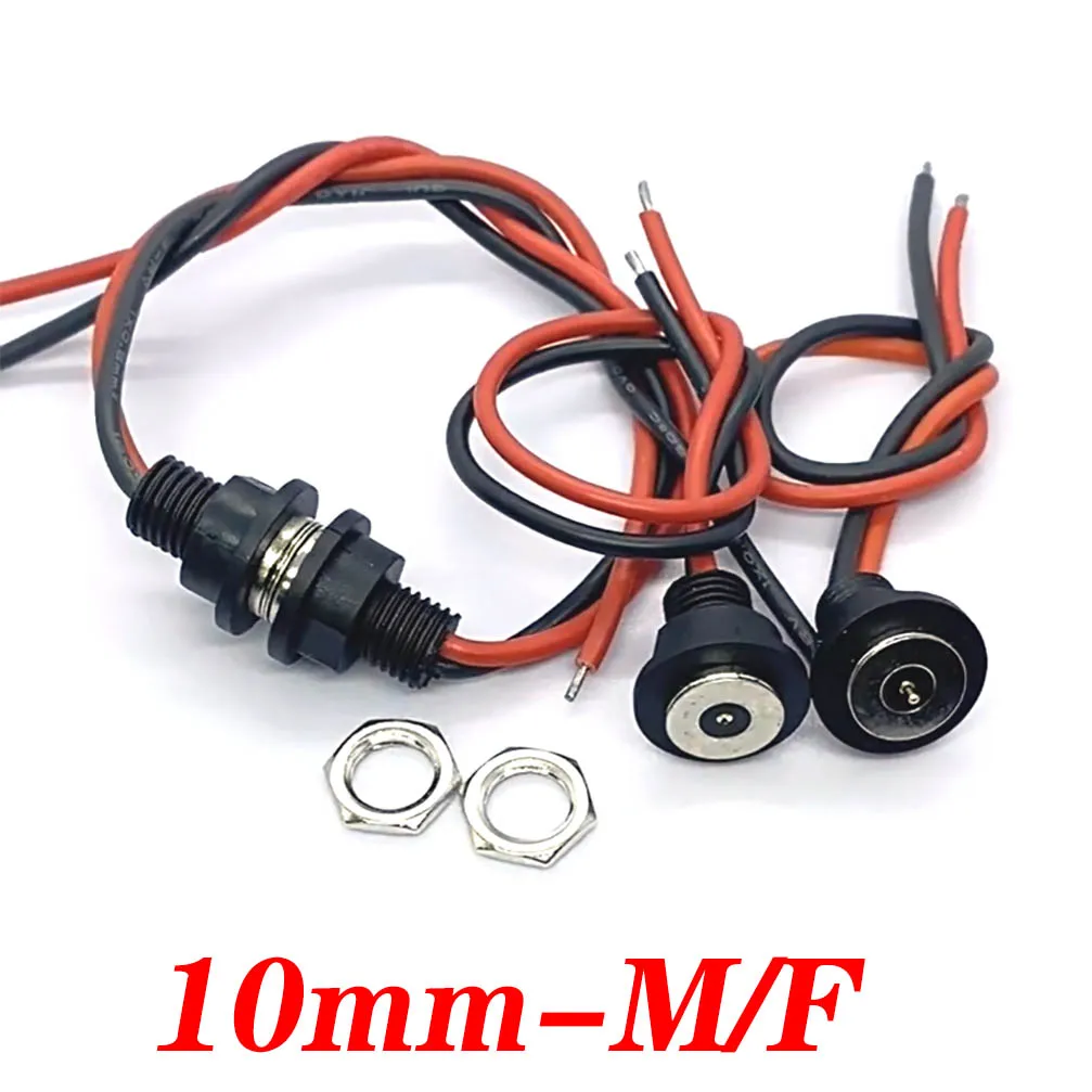 DC Magnetic Connector with Line Waterproof Thread Terminals CX Charging Power Cord Magnetic Contacts Male Female Plug