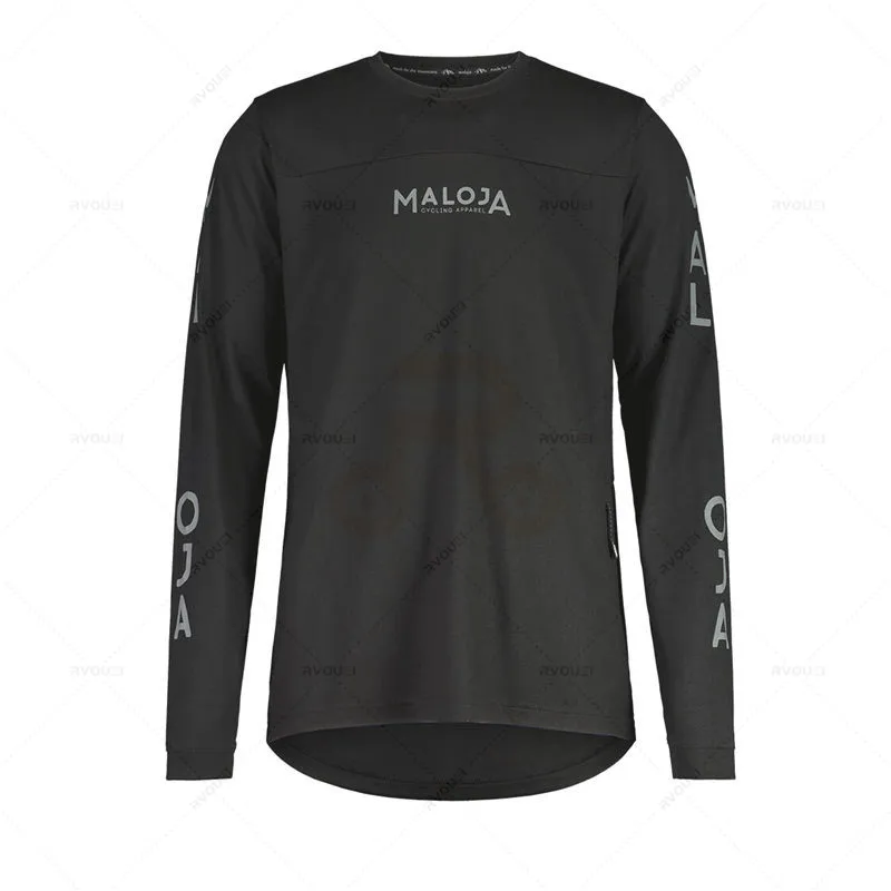Maloja-Motocross-Trikot für Herren, MTB-Shirt, Downhill-Trikot, Enduro-Radfahren, Mountain Santa DH, Motorrad