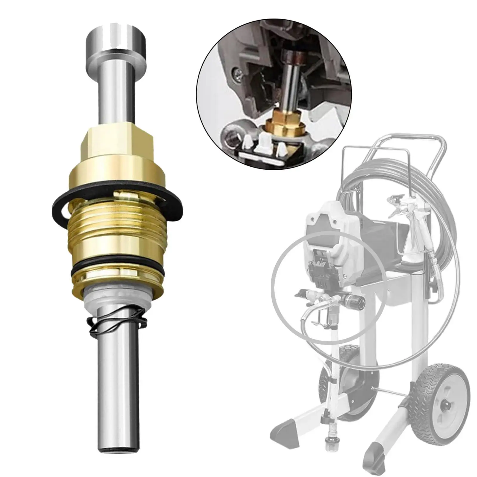 

Paint Sprayer Part Upgarde Stable Portable Professional Lightweightmultifunctional Power Paint Sprayers Pump Replacement
