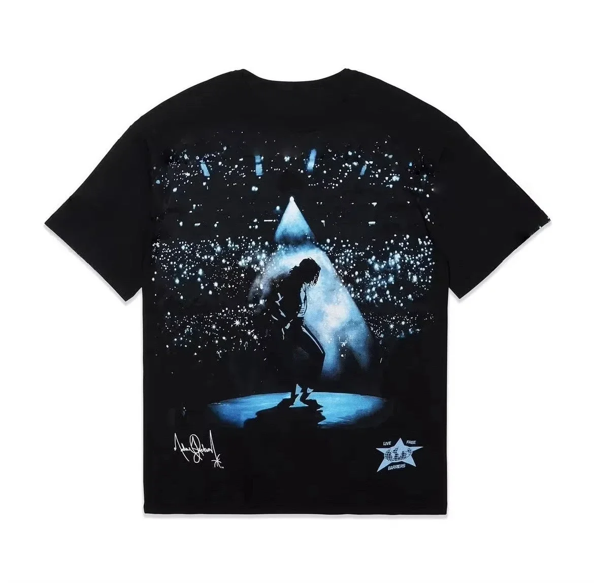 Black and White - Michael Jackson MJ New Men And Kids T-Shirt - Unisex O-neck - Cotton Short Sleeve - Y2K Fashionable Style