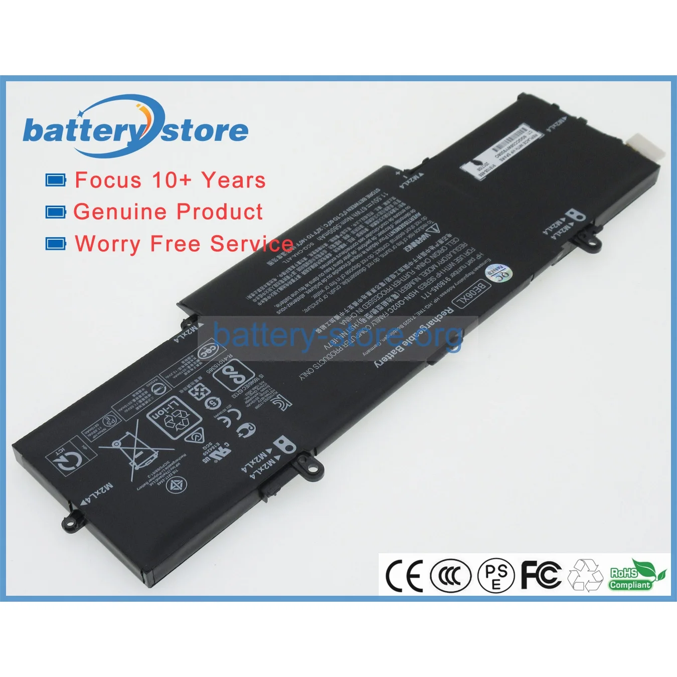 Genuine Original Laptop Batteries for BE06XL,918180-855,HSTNN-DB7Y,918045-271,HSTNN-1B7V,918045-2C1,BE06067XL,11.55V,4 Cell