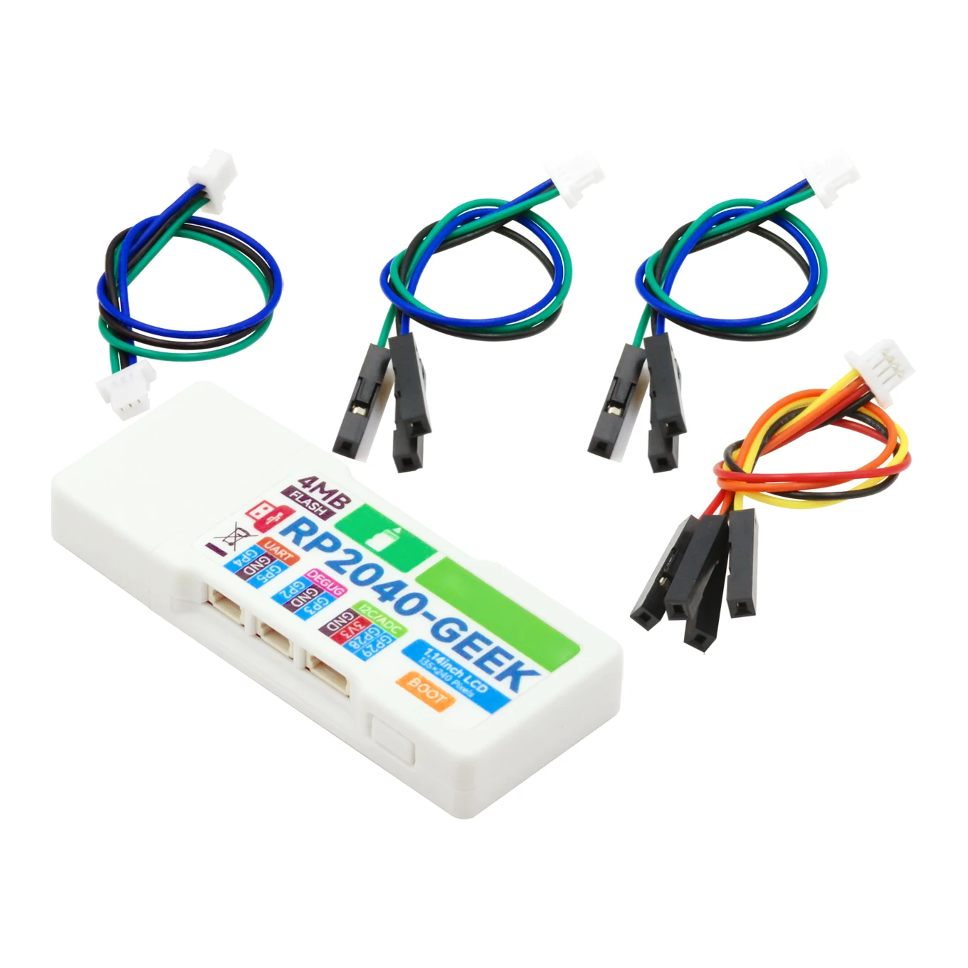 Raspberry Pi Pico RP2040 USB debugging downloader RP2040-GEEK development board with 1.14inch LCD 65K 240x135