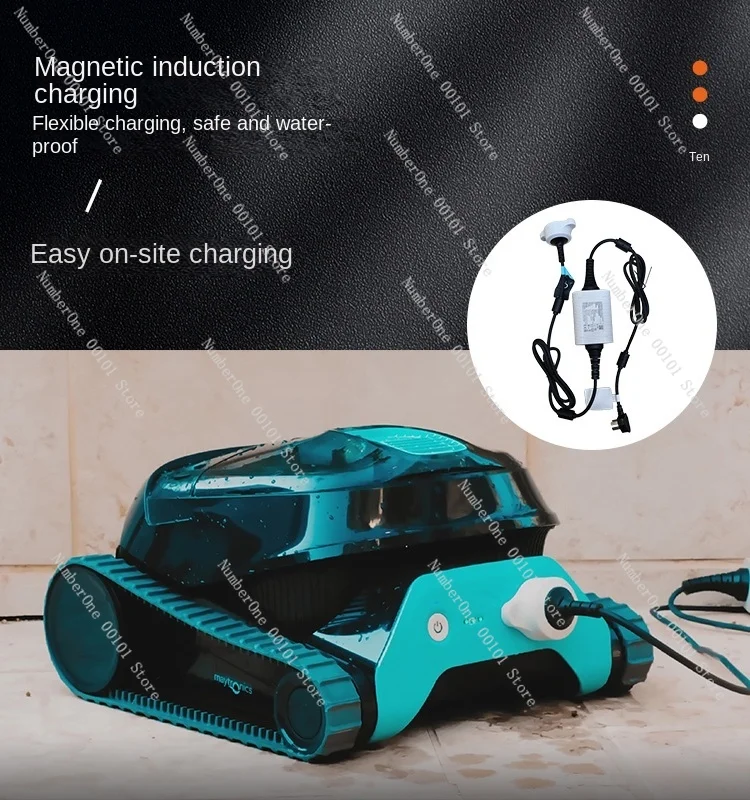 Wireless  Cleaner Automatic lBottom Underwater Vacuum Cleaner  Pool Terrapin Cleaning Machine