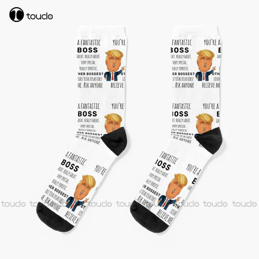 

Забавные носки Trumps в подарок на день рождения, рождественские носки, Персонализированные носки унисекс для взрослых и подростков, Молодежные носки, носки для уличного скейтборда, забавные