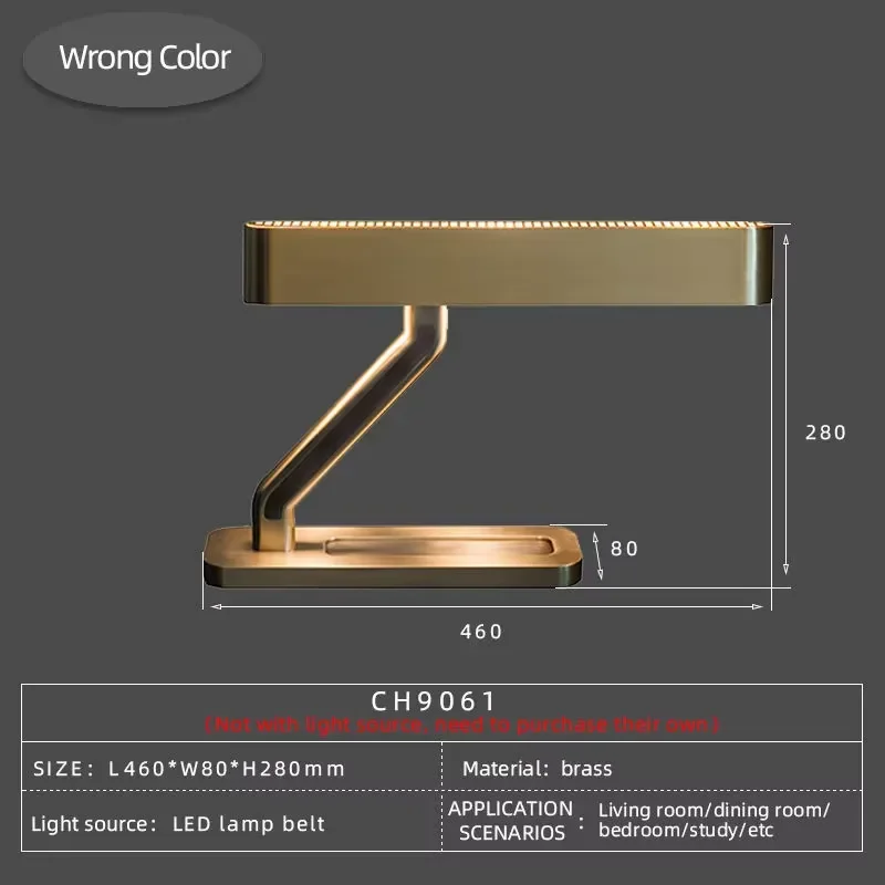 for Yihao Modern Desk Lamp Retro Bronze Mushroom Table Light Bedroom Bedside Decor Night Light Study Reading Lamp