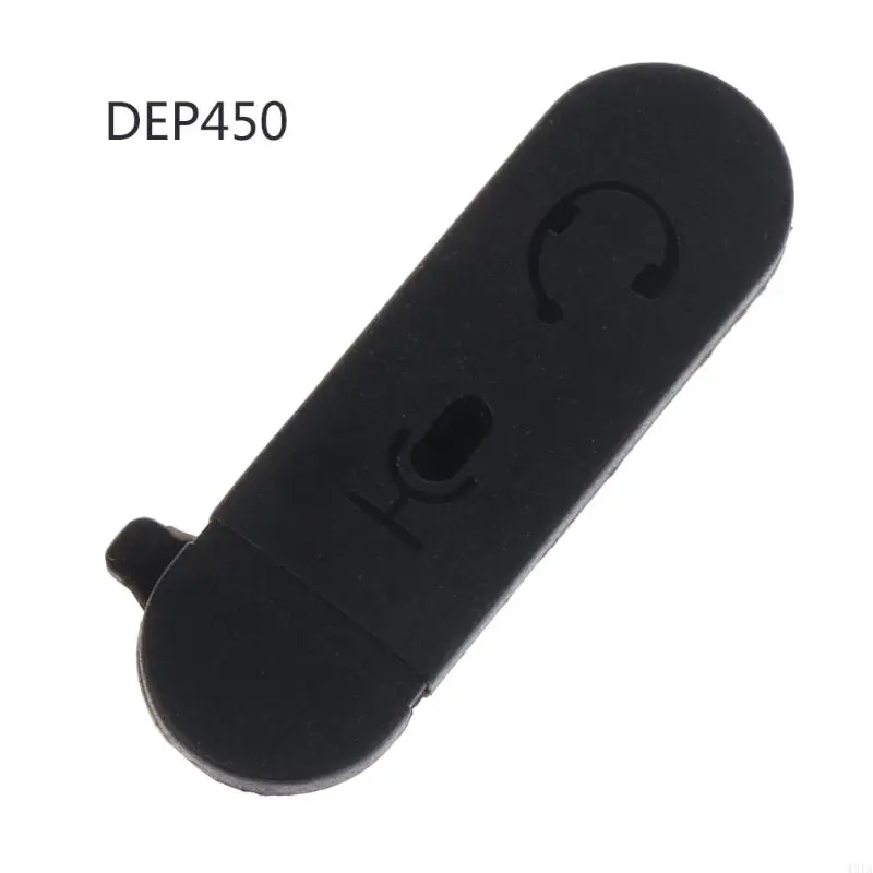 W91A สำหรับ XIR P3688 DEP450 CP200D DP1400 WALKIE MICROPHONE JUCK ฝาครอบกันฝุ่น